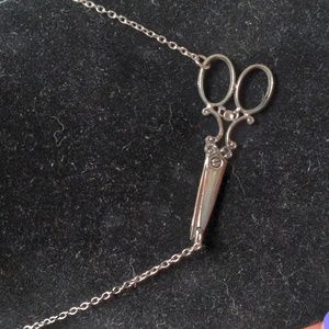 Scissors Necklace jewelry